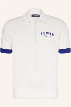 Vilebrequin Sweat-Poloshirt Rabiou weiss