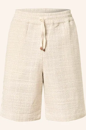 Drôle de Monsieur Drôle De Monsieur Tweed-Shorts beige