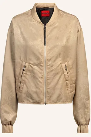 HUGO BOSS Satinblouson Fulan beige
