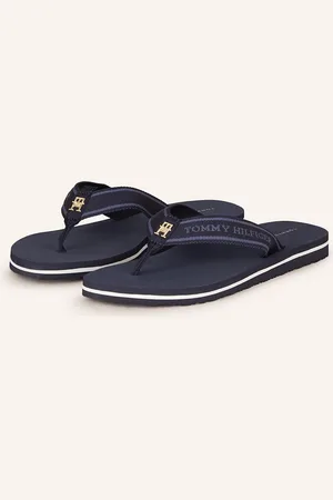 Tommy Hilfiger Zehentrenner blau