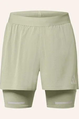 adidas 2-In-1-Laufshorts Ultimate Running Reflective gruen