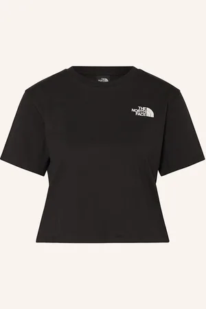 The North Face T-Shirt Simple Dome Cropped schwarz