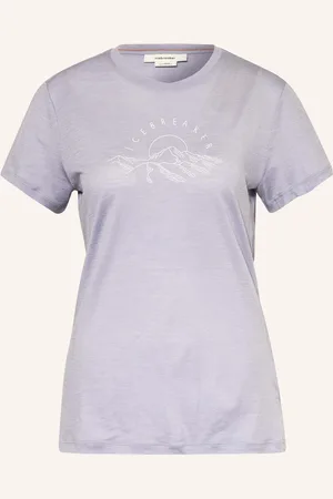 Icebreaker T-Shirt Merino 150 Tech Lite™ Aus Merinowolle grau