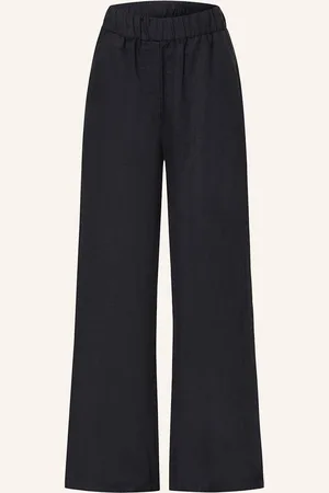 DARLING HARBOUR Marlenehose Aus Leinen