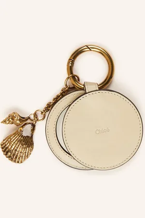 Chloé Taschenanhänger beige