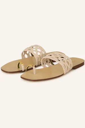 Maria Luca Pantoletten Mennia beige