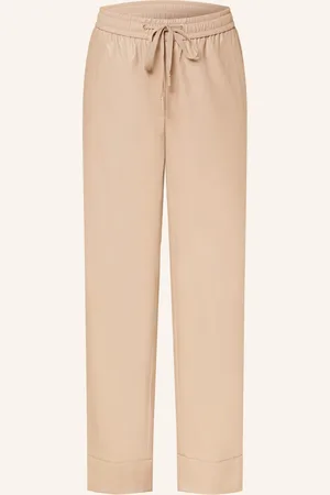 Betty & Co Hose In Lederoptik beige