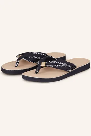 Tommy Hilfiger Zehentrenner blau