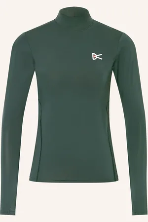 District Vision Laufshirt Paneled gruen