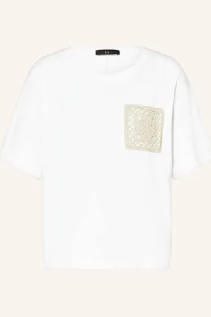 Oui T-Shirt weiss