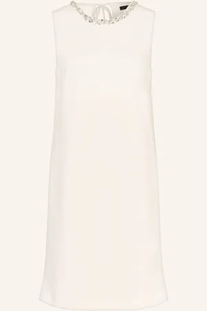 Oui Spitzenkleid beige