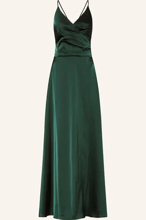 Apart Abendkleid In Wickeloptik gruen