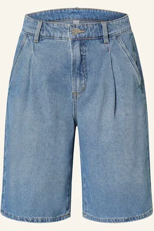 Y.A.S Jeansshorts blau