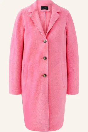 Oui Wollmantel pink