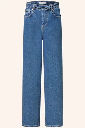 Lacoste Wide Leg Jeans blau