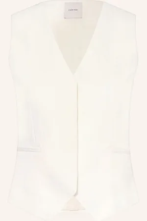 Calvin Klein Blazerweste weiss