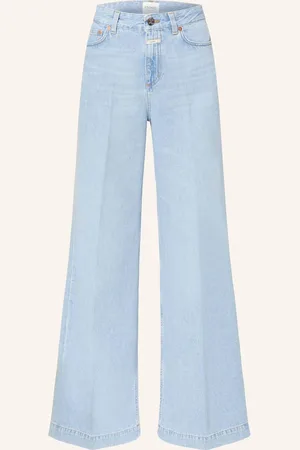 Closed Wide Leg Jeans Glow Up blau