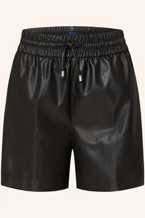 Hugo Blue Shorts Henuka In Lederoptik