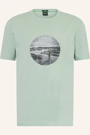 HUGO BOSS T-Shirt Graphic Heritage gruen