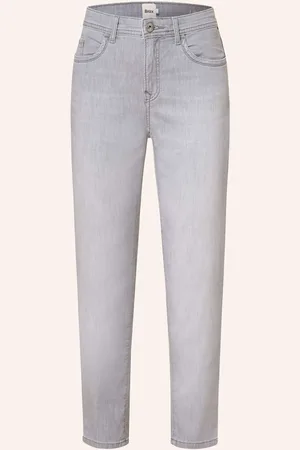 Brax Jeans Mary S Mit Schmucksteinen grau