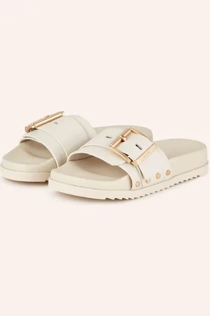AllSaints Pantoletten Ellie weiss