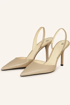 Proenza Schouler Slingpumps Slash beige