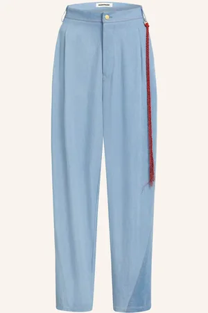 DARKPARK Marlenehose Phebe blau