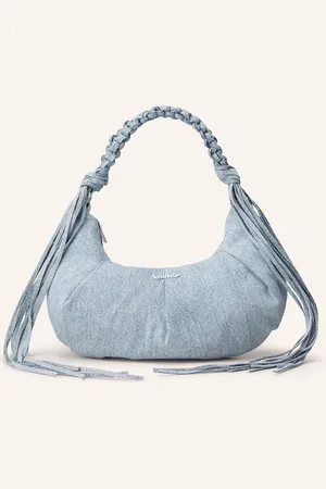 Holzweiler Schultertasche blau