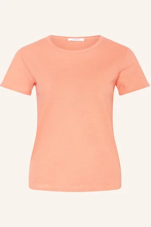 Opus T-Shirt Sorila Mit Leinen orange