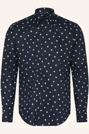 HUGO BOSS Hemd Joe Regular Fit blau