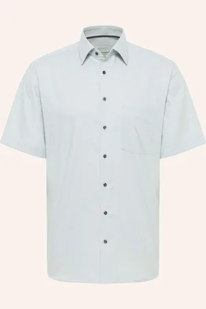 ETERNA Kurzarm-Hemd Modern Fit gruen