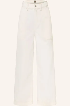 HUGO BOSS Jeans-Culotte Marlene beige