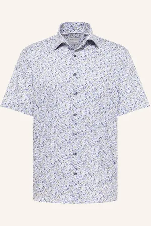 ETERNA Kurzarm-Hemd Modern Fit gruen