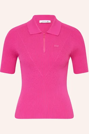 Lacoste Strickshirt pink