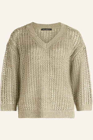 Betty Barclay Pullover Mit Pailletten Und Glitzergarn gruen