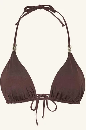 Max Mara Triangel-Bikini-Top Alex braun