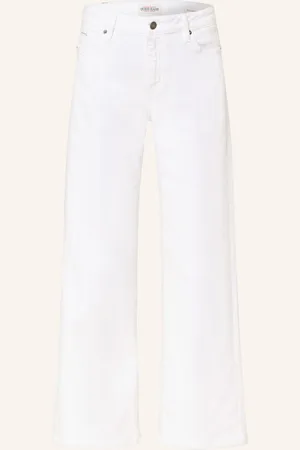 Guess Wide Leg Jeans weiss