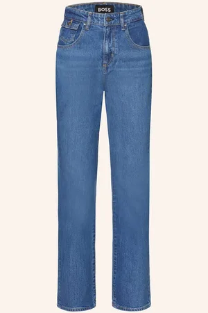 HUGO BOSS Flared Jeans Lyris 1.0 blau