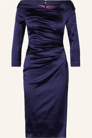 TALBOT RUNHOF Cocktailkleid Mit 3/4-Arm blau