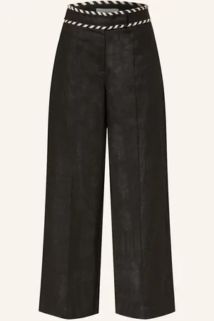 Reiss Marlenehose Fawn Aus Leinen