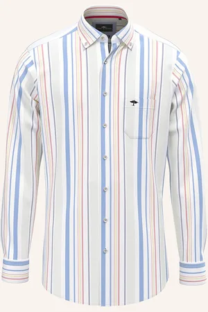 Fynch-Hatton Hemd Regular Fit blau