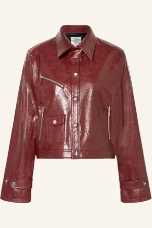 Baum und Pferdgarten Jacke Belle In Lederoptik rot