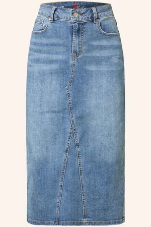 Buena Vista Jeansrock blau