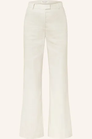 Marc O’ Polo Marlenehose Mit Leinen weiss