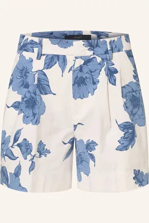 Oui Shorts blau