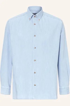 A.P.C. Jeanshemd Mathias Relax Fit blau