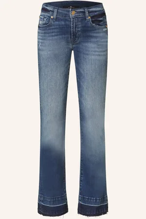 7 for all Mankind Bootcut Jeans Bootcut Tailorless blau