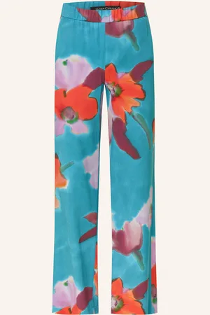 Luisa Cerano Marlenehose blau