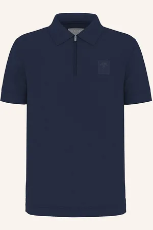 JOOP! Jersey-Poloshirt Brizio blau
