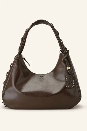 Ganni Hobo-Bag Xxl gruen